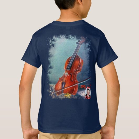 Violín T-shirt (Achterkant)