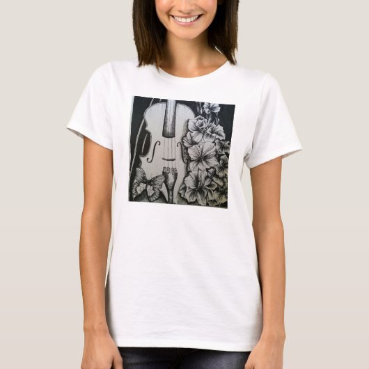 Violin T-shirt (Voorkant)