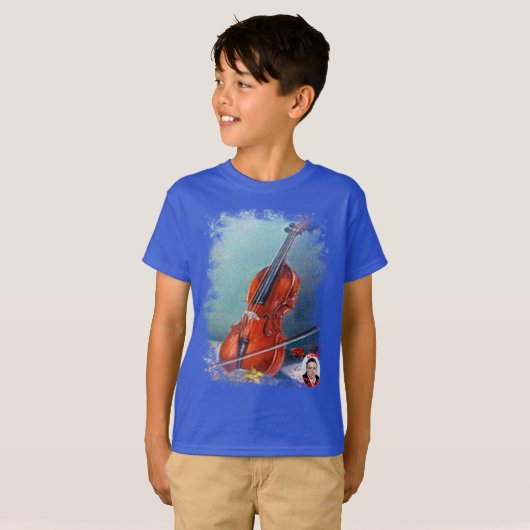 Violín T-shirt (Voorkant volledig)