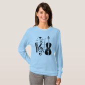 Violin T-Shirt (Voorkant volledig)