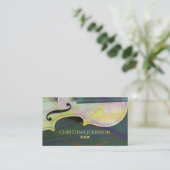 Violin Teacher Musiciste Artist Luthier Chinees Visitekaartje (Staand voorkant)