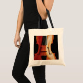 Violin Tote Bag (Voorkant (product))