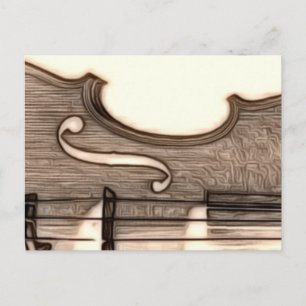 Violin, Viola, Cello? Briefkaart