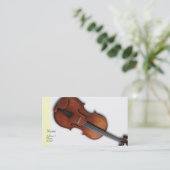 Violin Viola Profiel / Visitekaartje (Staand voorkant)