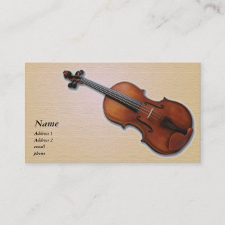 Violin/Viola Visitekaartje