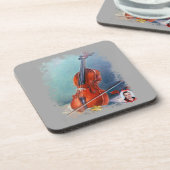 Violín/Violin Drankjes Onderzetter (Linkerzijde)