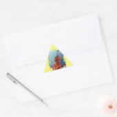 Violín/Violin Driehoek Sticker (Envelop)
