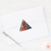 Violín/Violin Driehoek Sticker (Envelop)