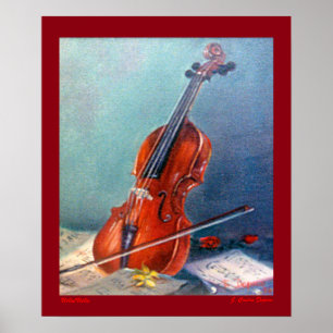 Violín/Violin Poster