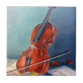 Violín/Violin Tegeltje (Voorkant)