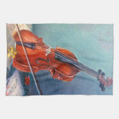 Violín/Violin Theedoek (Horizontaal)