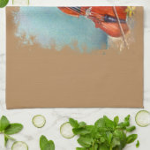 Violín/Violin Theedoek (Gevouwen)