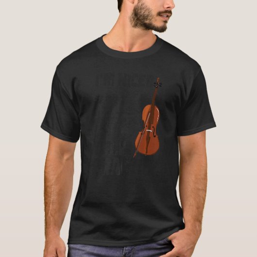 Violin Violinist I'm Nicer After Violin Practice T-shirt (Voorkant)