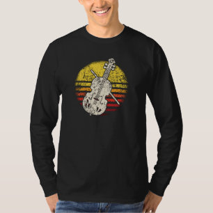 Violin Violinist Retro  T-shirt