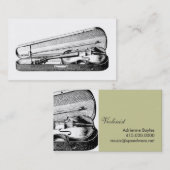 Violin Visitekaartje (Voorkant / Achterkant)