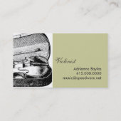 Violin Visitekaartje (Achterkant)