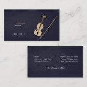 Violin Visitekaartje (Voorkant / Achterkant)