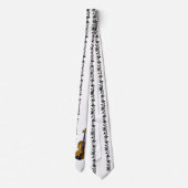 VIOLIN-WIJN STROPDAS (Achterkant)