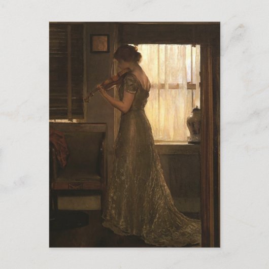 Violinist Briefkaart (Voorkant)