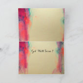 VIOLINIST GIRL, VIOLIN EN CAT KUNNEN snel goed kom Kaart (Binnen)