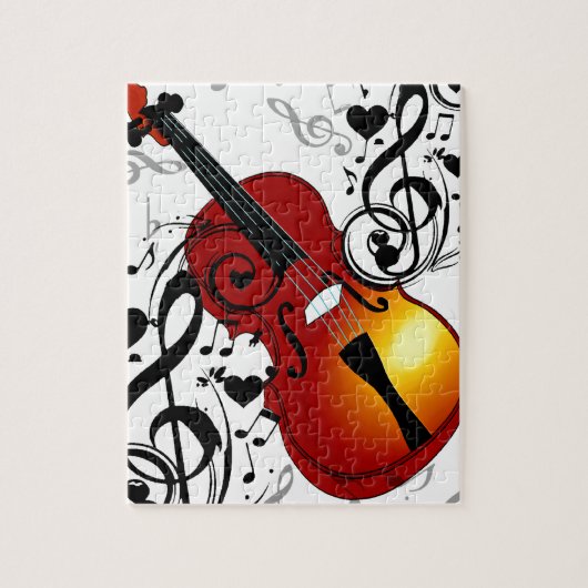 Violinist, Rock the House_ Legpuzzel (Verticaal)