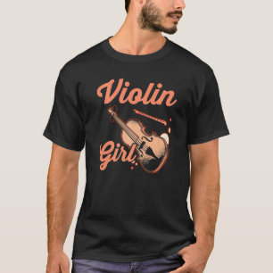 Violinist Strijkinstrument Muzikant Viool T-shirt