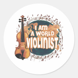 violinist world ronde sticker
