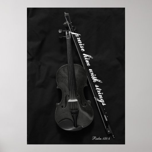 Violinistisch Poster (Voorkant)