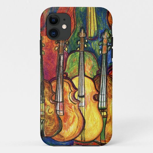 Violins Case-Mate iPhone Case (Achterkant)