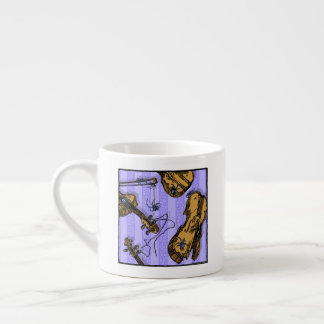 Violins en spinnen - Pop Gothic Nightmare Surreal Espresso Kop
