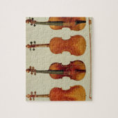 Violins (LtoR): de "Alard" van Antonio Stradivariu Legpuzzel (Verticaal)