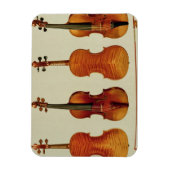 Violins (LtoR): de 'Alard' van Antonio Stradivariu Magneet (Verticaal)