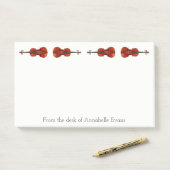 Violins personaliseren post-it® notes (Op bureau)