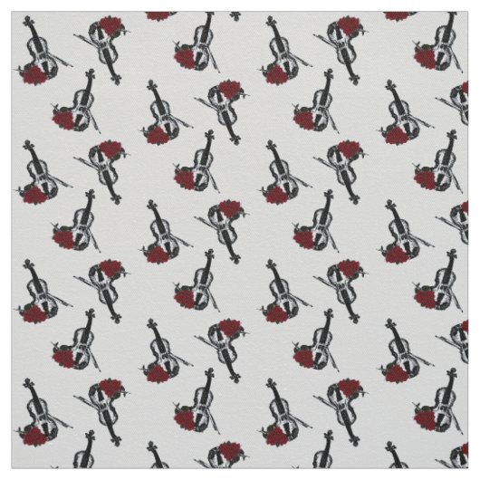 Violins Stof (Swatch)