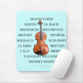 Violist Composers Muismat (Met muis)