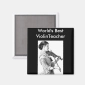 -violist magneet (Voorkant / Achterkant)