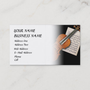 Violon - carte d'industrie musicale