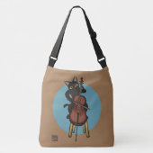 Violon cello crossbody tas (Voorkant)