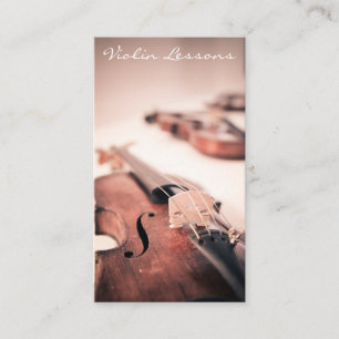 Violon cool / Photographie violoniste - Carte de v