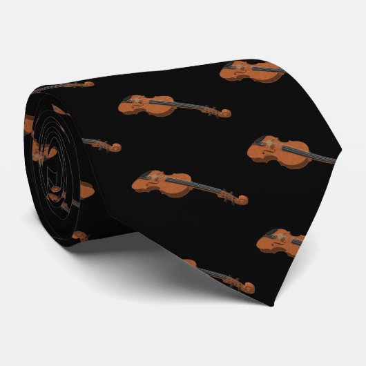 Violon : modèle 3D : Cravate faite sur commande (Roulé)