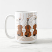 Violon : modèle 3D : Tasse de café (Gauche)