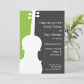 Violon moderne / Viola Considérant Invitation - Ve (Debout devant)