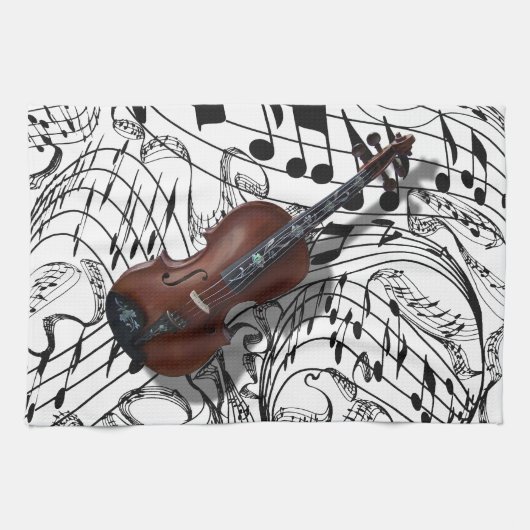 VIOLON - SERVIETTE DE CUISINE (Horizontal)