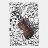VIOLON - SERVIETTE DE CUISINE (Vertical)