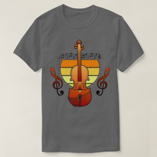 Violon violon TShirt (Design devant)