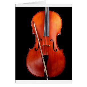 Violoncelle classique sur le noir