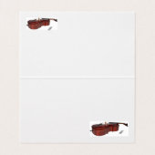 violoncelle de carte de voeux (Inside Unfolded)