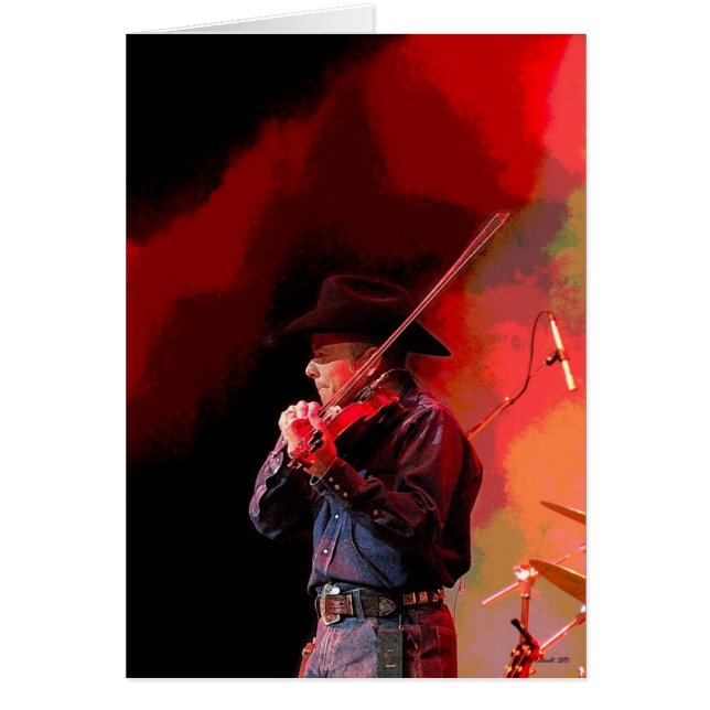 Violoneur d'un rouge ardent de Smokin (Devant)