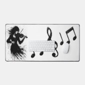 Violoniste Né de l'Encre dans la Tempête du Son (Clavier et souris)