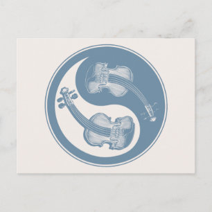 Violyin-Yang Briefkaart